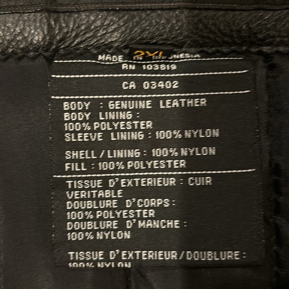 Harley-Davidson Motorcycle Jacket - Size 2XL - Picture 8 of 11